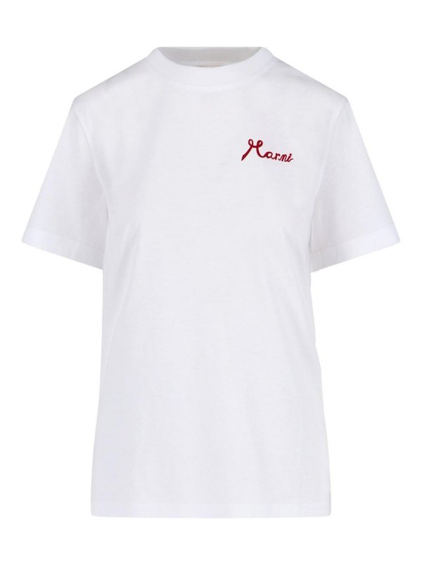 Marni: t-shirts - T-Shirt Logo