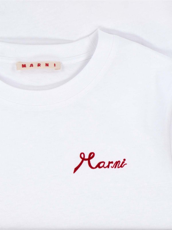 The Best Shops Marni: t-shirts - T-Shirt Logo
