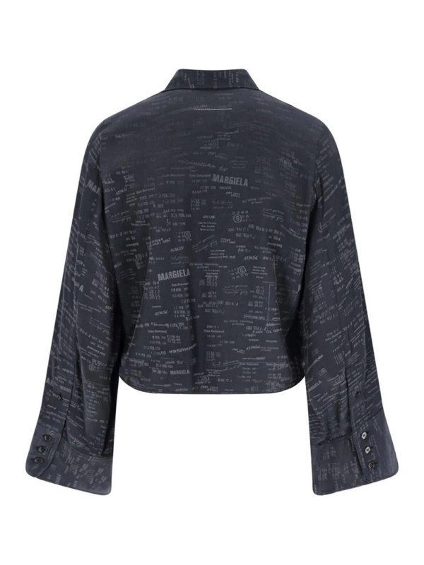 MM6 MAISON MARGIELA: shirts online - Logo shirt