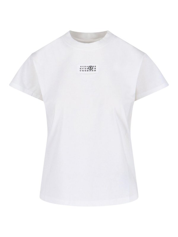 MM6 MAISON MARGIELA: t-shirts - T-Shirt Logo