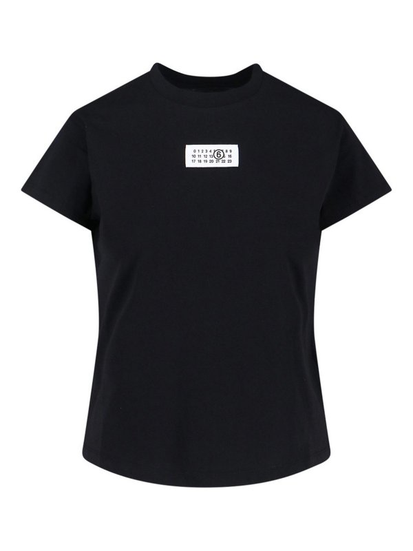 MM6 MAISON MARGIELA: t-shirt - Logo della T-shirt