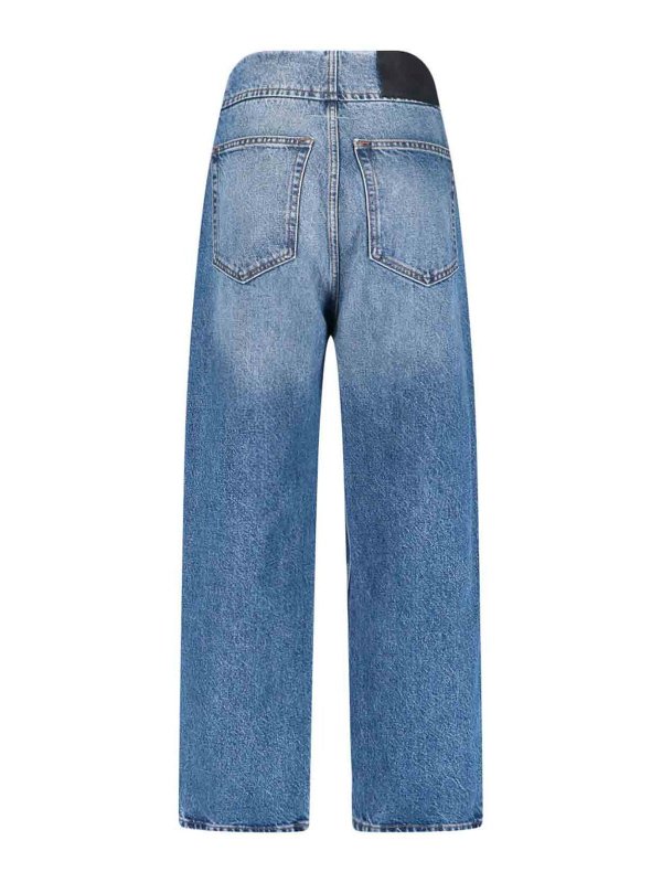 MM6 MAISON MARGIELA: Straight Leg Jeans online - Straight Leg Jeans - Blau