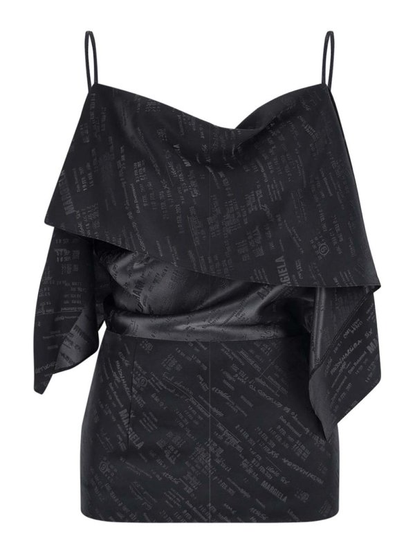 MM6 MAISON MARGIELA: short dresses - Mini Logo Dress