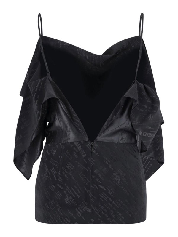 MM6 MAISON MARGIELA: short dresses online - Mini Logo Dress