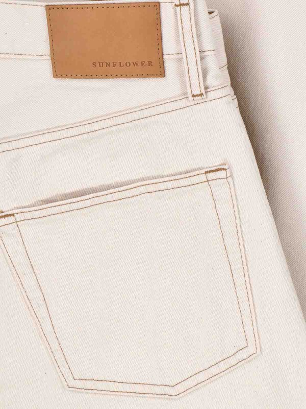 SUNFLOWER buy online ストレートジーンズ - 白
