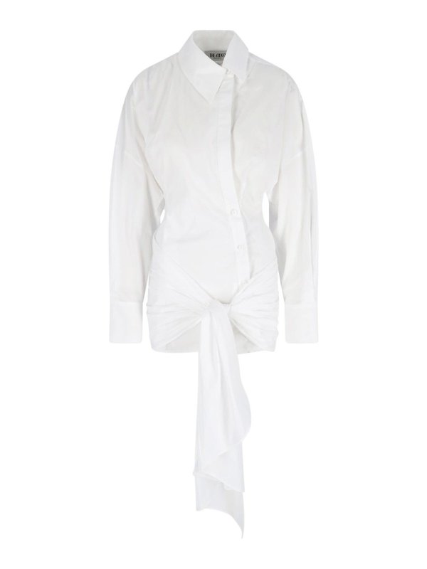 The Attico: short dresses - Mini shirt dress