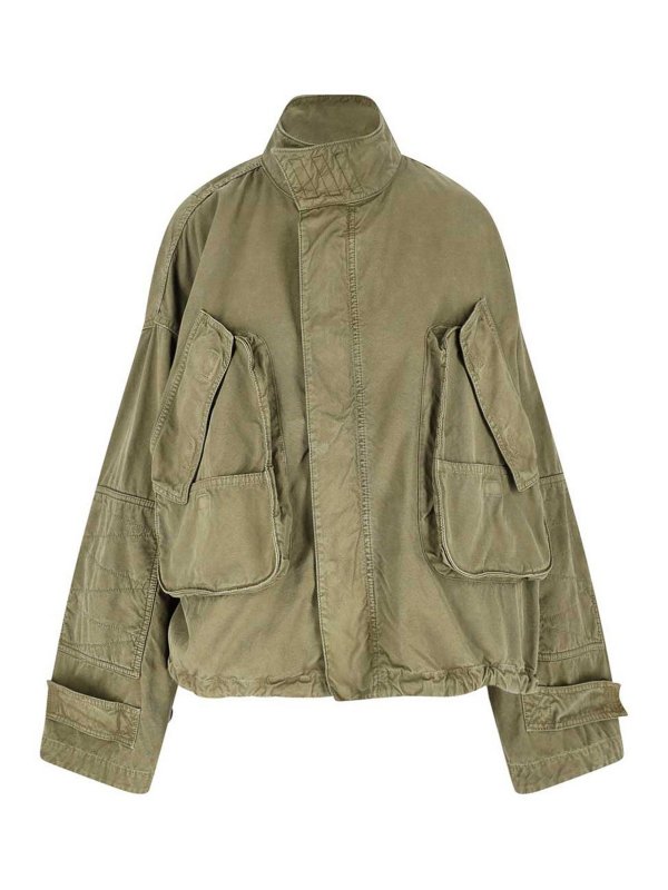 The Attico: casual jackets - Cargo jacket