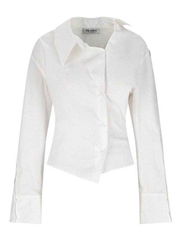 The Attico: Chemises - Chemise - Blanc