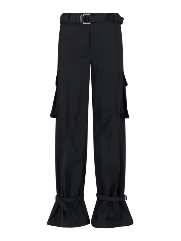 The Attico: カジュアルトラウザー - カジュアルパンツ - 黒