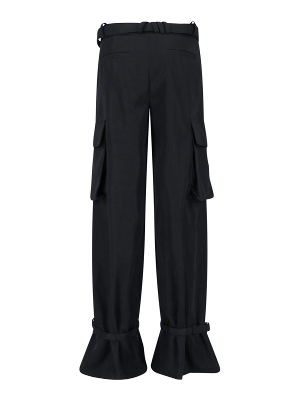 The Attico: カジュアルトラウザー online - カジュアルパンツ - 黒