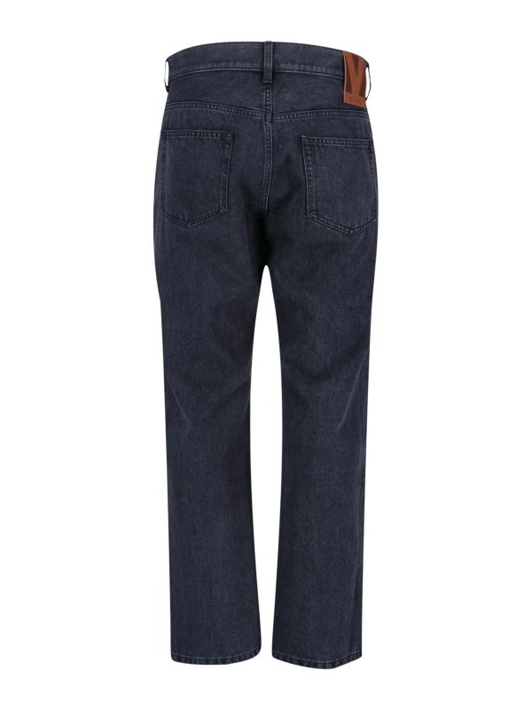 VALENTINO: Jeans Rectos online - Vaqueros Rectos - Negro