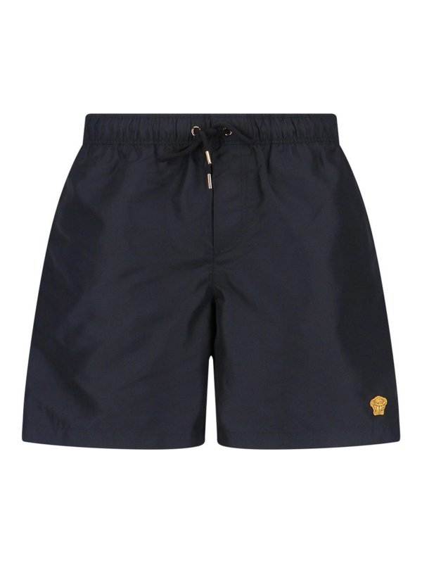 VERSACE: Bañadores y boxer de baño - Boxers De Baño - Negro