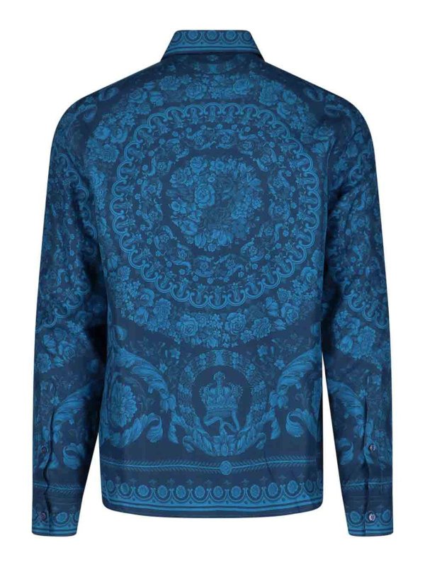 VERSACE: Camisas online - Camisa - Azul