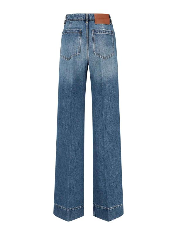 VICTORIA BECKHAM: Straight Leg Jeans online - Straight Leg Jeans - Blau