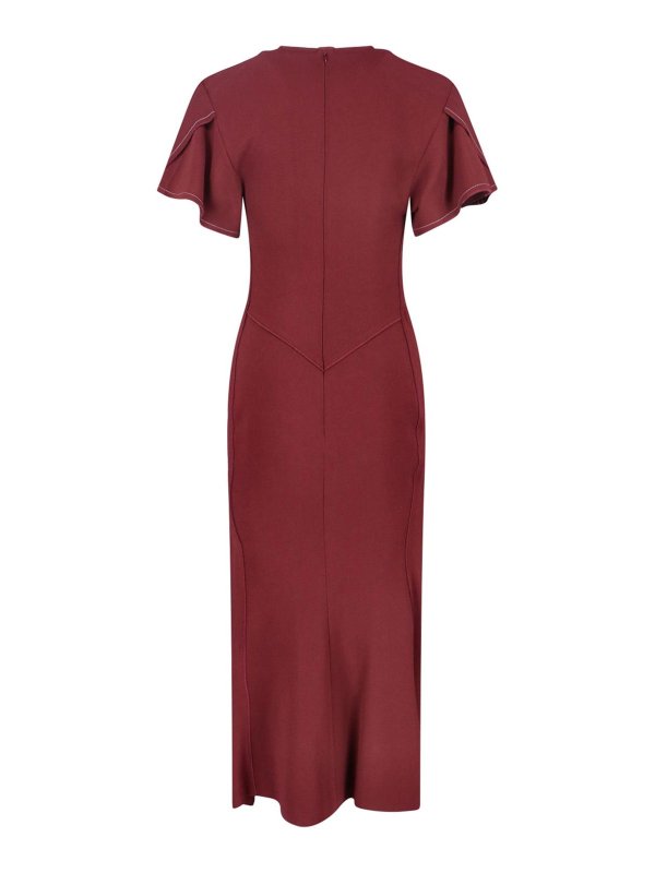 VICTORIA BECKHAM: knee length dresses online - Midi dress