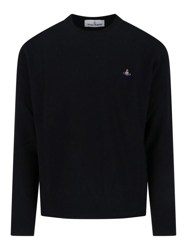 VIVIENNE WESTWOOD: クルーネック - クルーネック - 黒