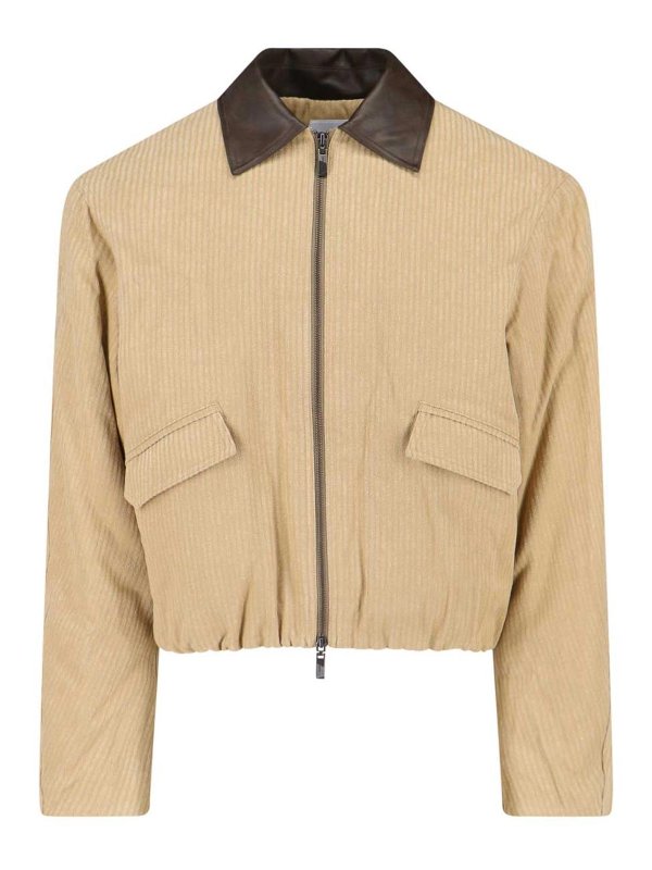 ADERERROR: Blazer - Blazer - Beige