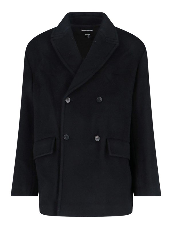 ADERERROR: cappotti al ginocchio - Cappotto Corto Doppiopetto