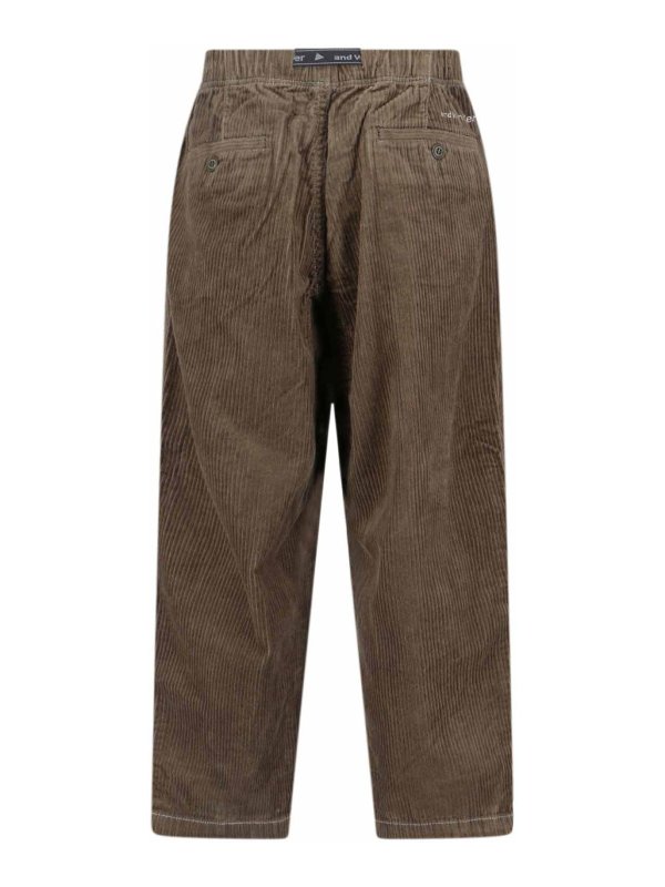 AND WANDER: カジュアルトラウザー online - カジュアルパンツ - 緑