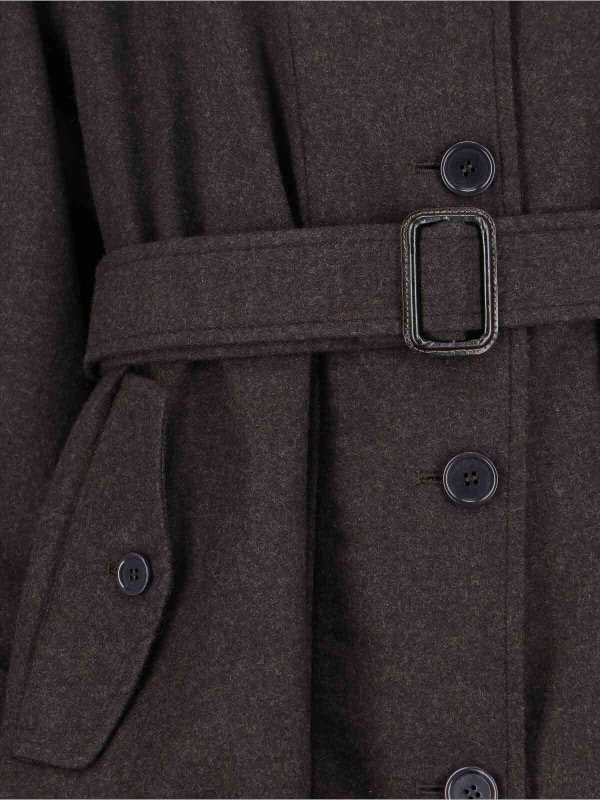Trench-Coat - Marron shop online: ASPESI