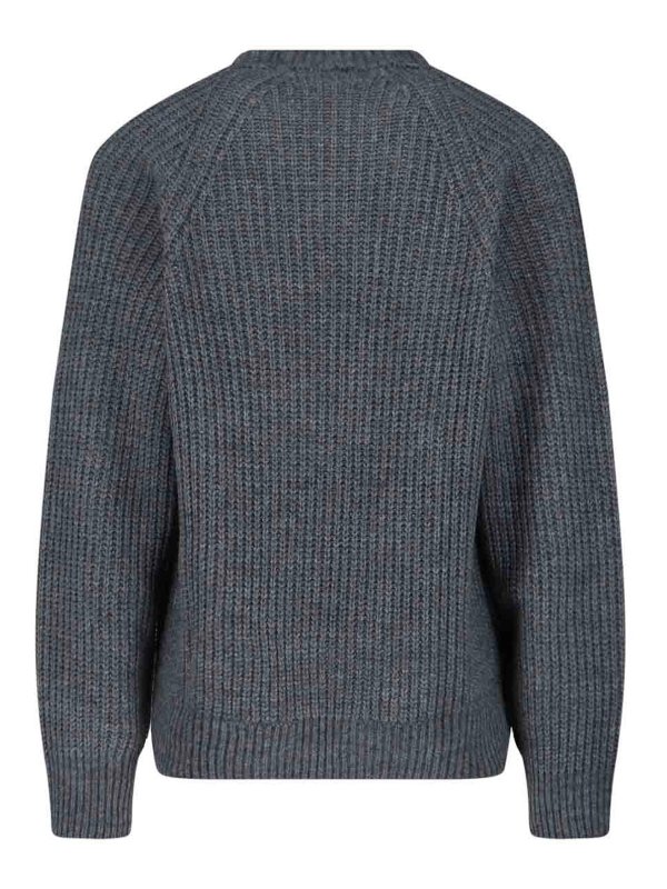 CARHARTT: Strickpullover mit Rundhalsausschnitt online - Rundhalspullover - Grau