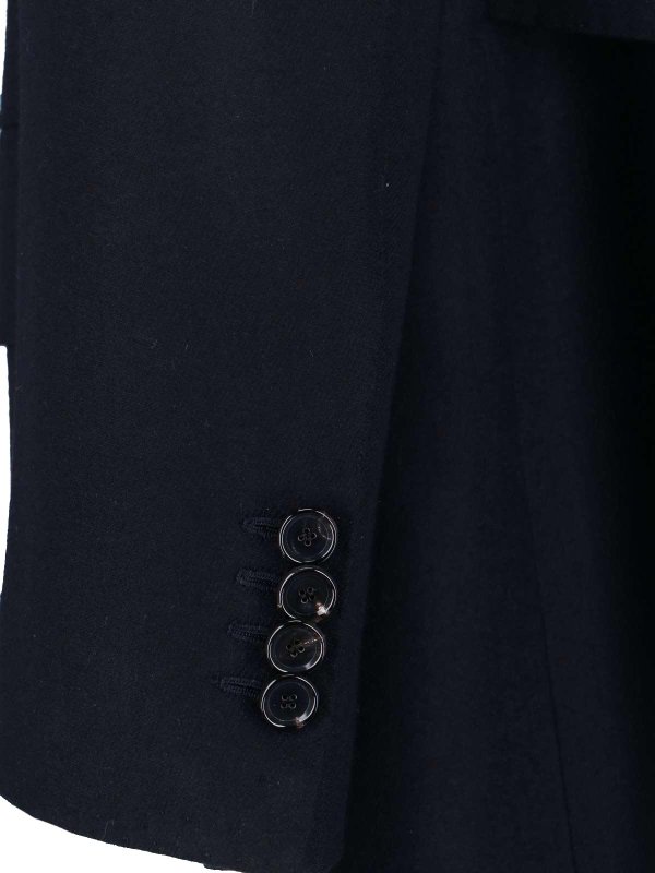 The Best Shops CESARE ATTOLINI NAPOLI: ニーレングスコート - 膝丈コート - ブルー