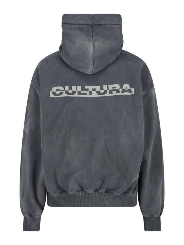 CULTURA: Sweatshirts & Sweaters online - Logo Hooded Sweatshirt