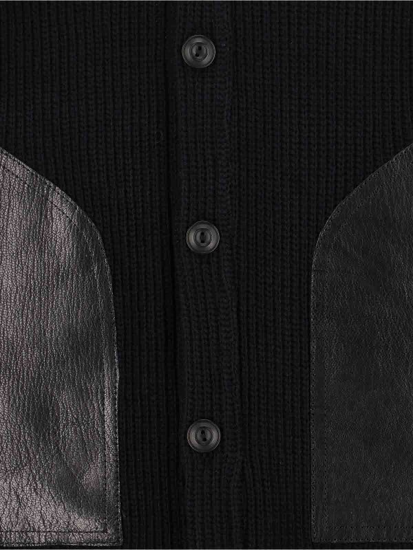 JUNYA WATANABE buy online Cotton and leather cardigan