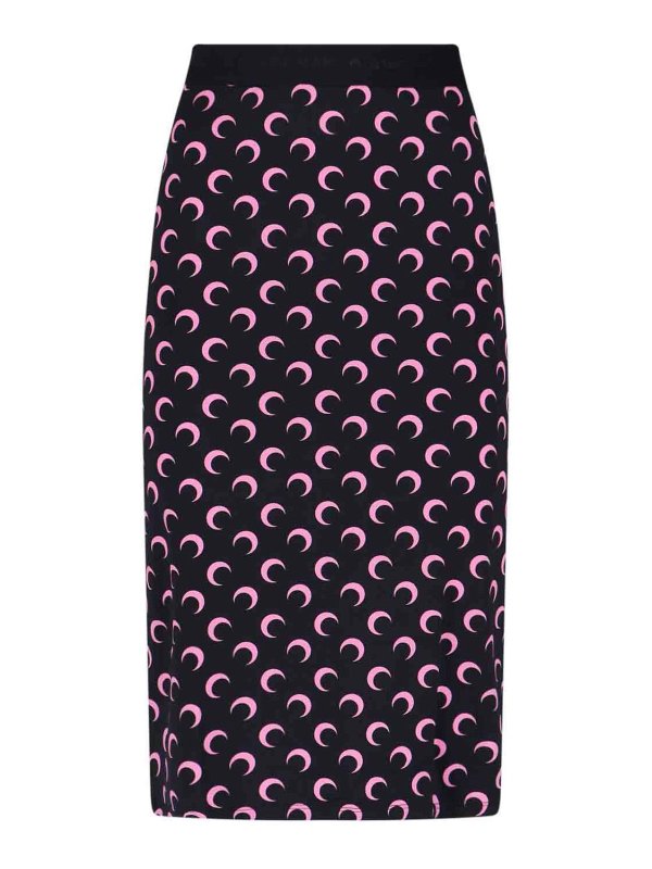 MARINE SERRE: Knee length skirts & Midi - Midi skirt