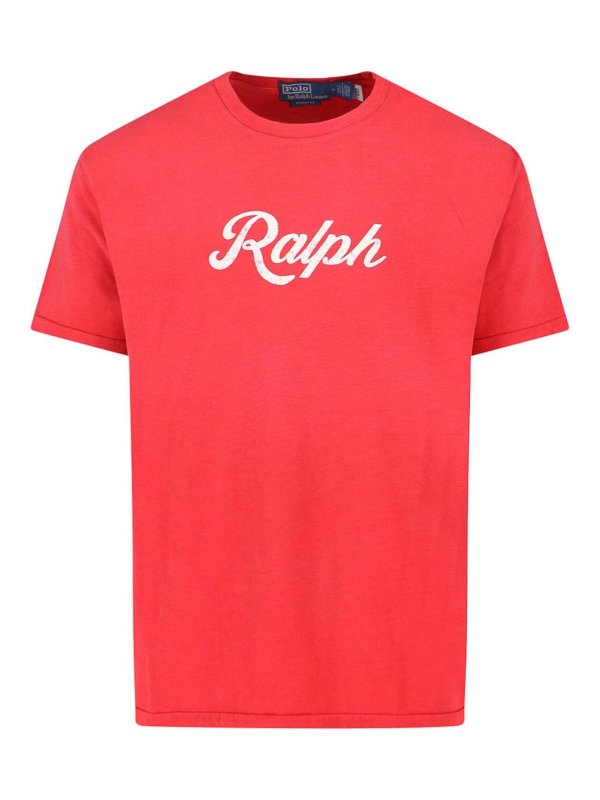 POLO RALPH LAUREN: T-shirts - T-Shirt - Rouge