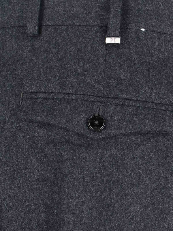 Virgin Wool Trousers shop online: PT TORINO