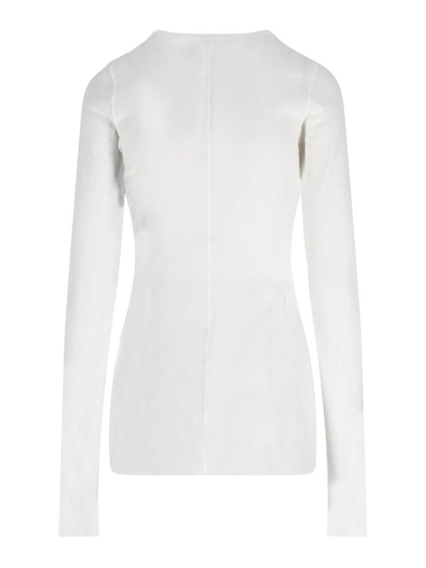 RICK OWENS: クルーネック online - クルーネック - 白