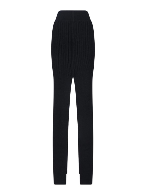 RICK OWENS: ニーレングススカート＆ミディ丈 - 膝丈/ミディスカート - 黒