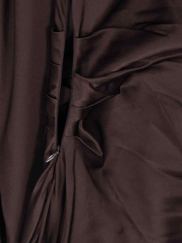 STAUD buy online Robe Au Genou - Marron