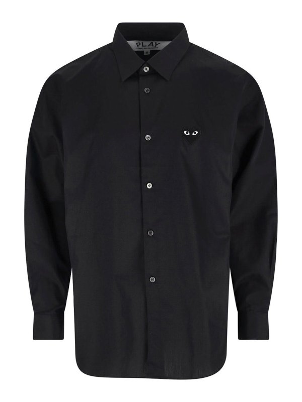 Comme des Garçons Play: shirts - Logo shirt