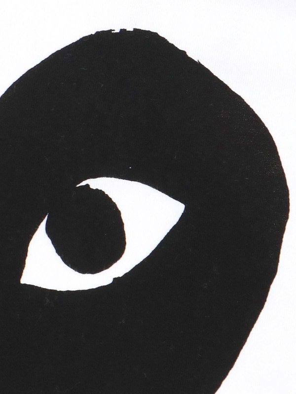 The Best Shops Comme des Garçons Play: Camisetas - Camiseta - Blanco