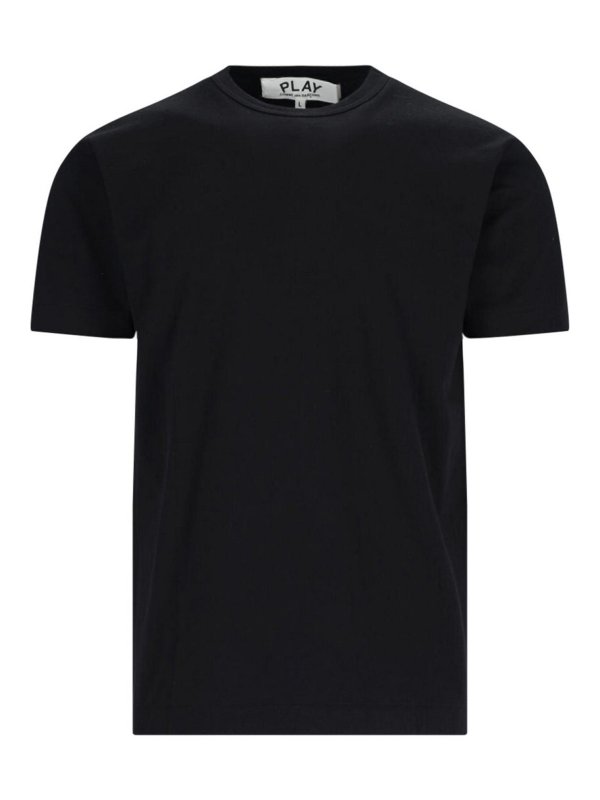Comme des Garçons Play: T-shirts - T-Shirt - Noir