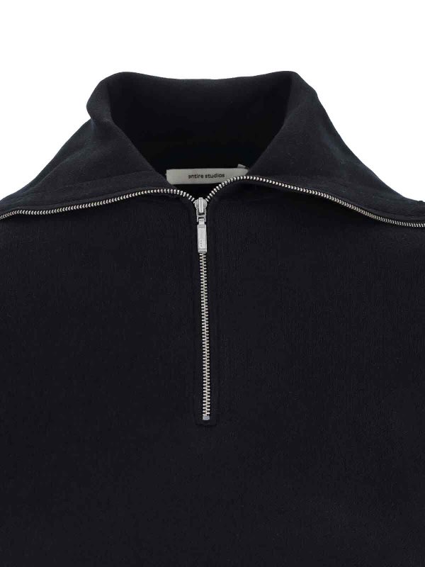 The Best Shops ENTIRE STUDIOS: Cuellos altos y polos - Suéter Con Cuello Alto - Negro