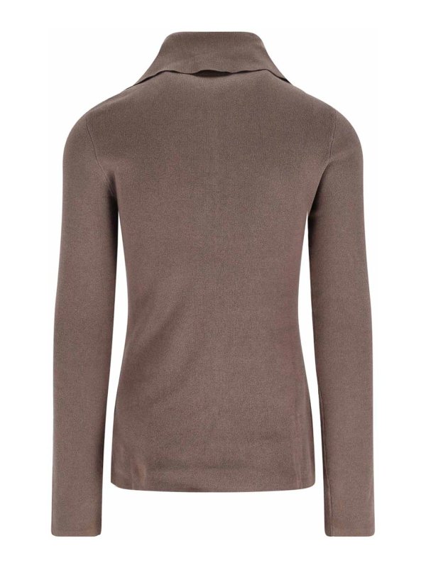 ENTIRE STUDIOS: タートルネック online - タートルネック/ポロネック - ブラウン