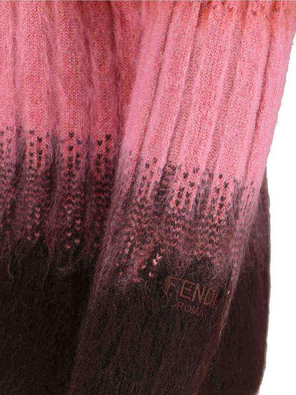 The Best Shops FENDI: crew necks - Maglione In Misto Mohair
