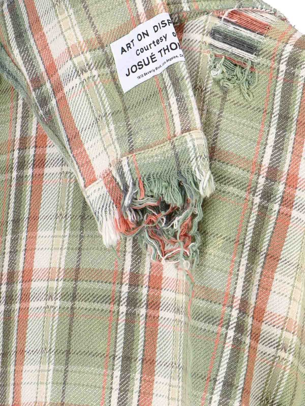 シャツ - 緑 shop online: GALLERY DEPT.