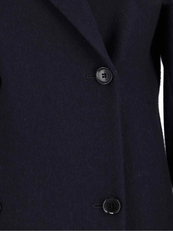 Manteau Au Genou - Bleu shop online: KITON