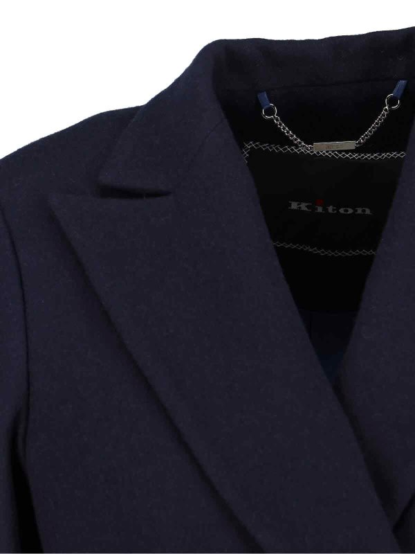 KITON buy online Manteau Au Genou - Bleu
