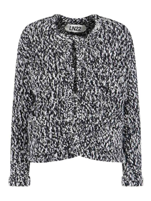 LN22: cardigans - Cardigan In Misto Lana