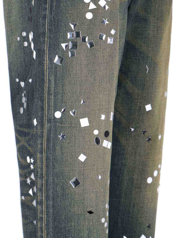 Straight Leg Jeans - Blau shop online: MAISON MIHARA YASUHIRO