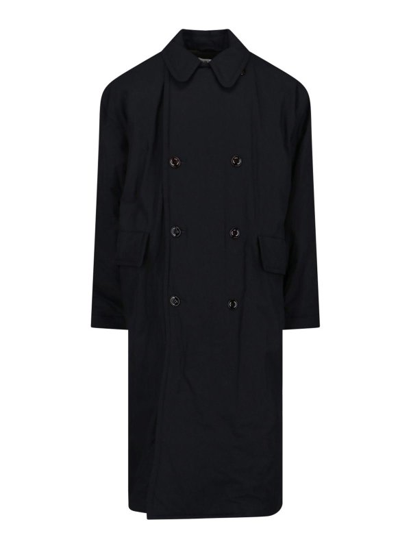 OUR LEGACY: Gabardinas - Gabardina - Negro