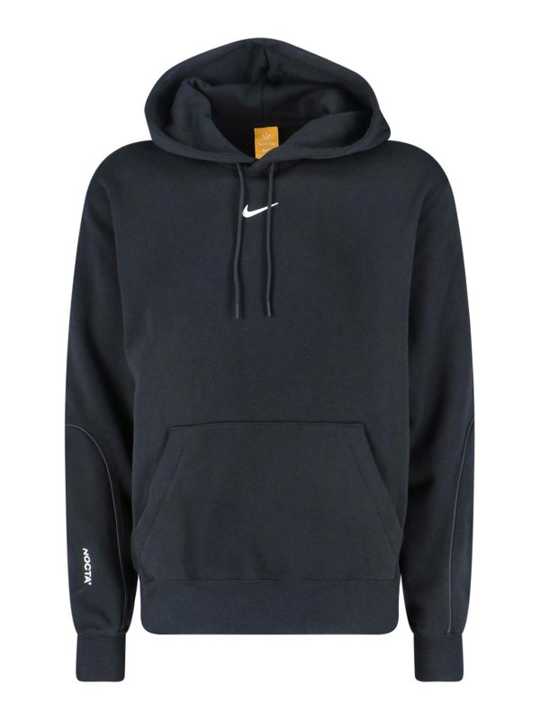 NIKE: Sweatshirts & Sweaters - X Nocta Logo Hooded Sweatshirt