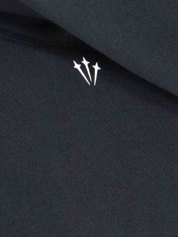 The Best Shops NIKE: Sweatshirts & Sweaters - X Nocta Logo Hooded Sweatshirt