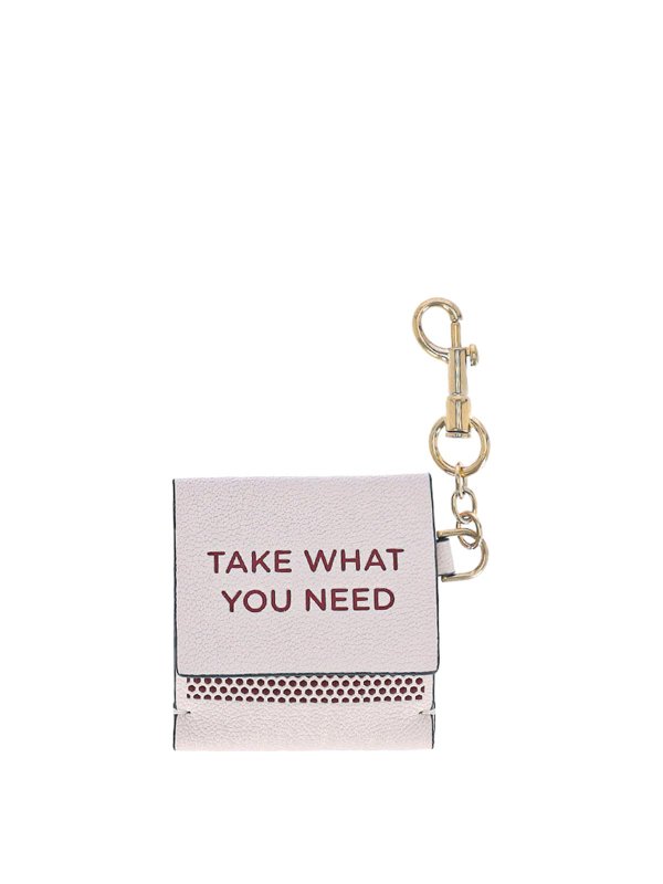 Anya Hindmarch: Porte-clés - Porte-Clés - Blanc