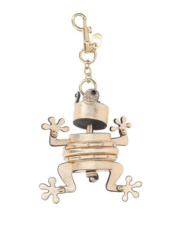 Anya Hindmarch: キーホルダー - キーホルダー - 金